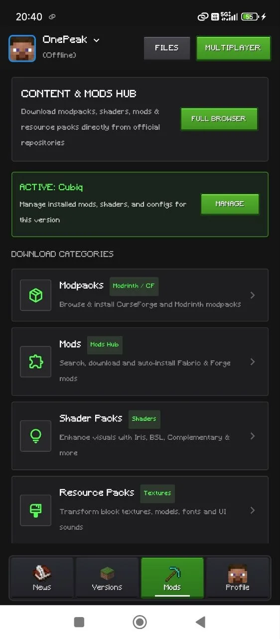 Mods Hub